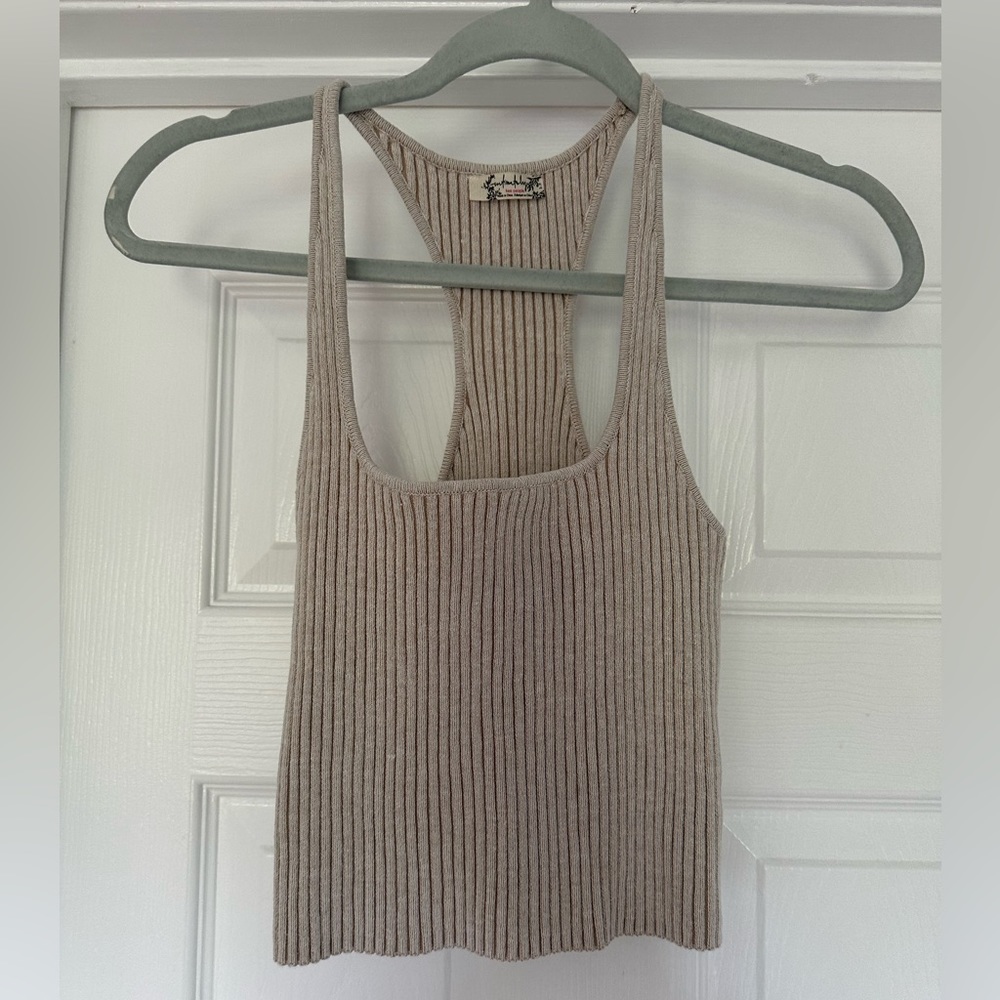 Intimately Free People sweater knit crop cami